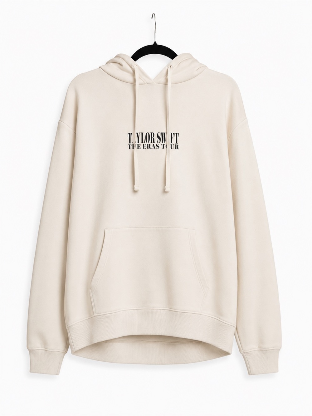 Taylor Swift Cream The Eras Tour Hoodie with Front Pocket